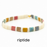 BEACHY - Tila Bead Bracelets from Mack & Rex