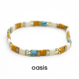 BEACHY - Tila Bead Bracelets from Mack & Rex
