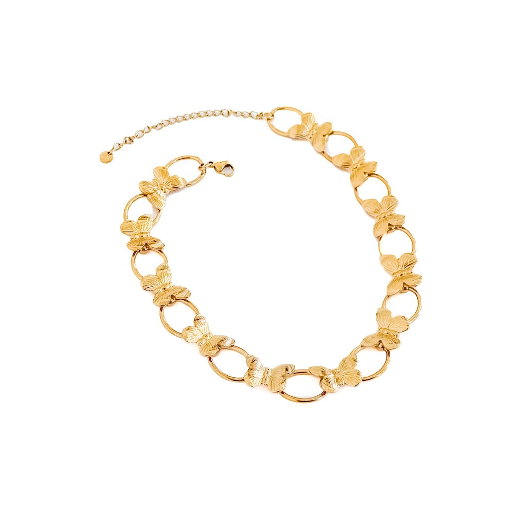 Beatrice Butterfly Chain Necklace - WATERPROOF from Pretty Simple