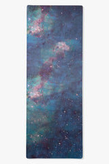 CloudCushion Vegan Suede Yoga Mat - Cool Cosmos 0.5" Thick from POPFLEX
