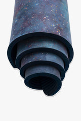 CloudCushion Vegan Suede Yoga Mat - Cool Cosmos 0.5" Thick from POPFLEX
