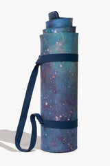 CloudCushion Vegan Suede Yoga Mat - Cool Cosmos 0.5" Thick from POPFLEX