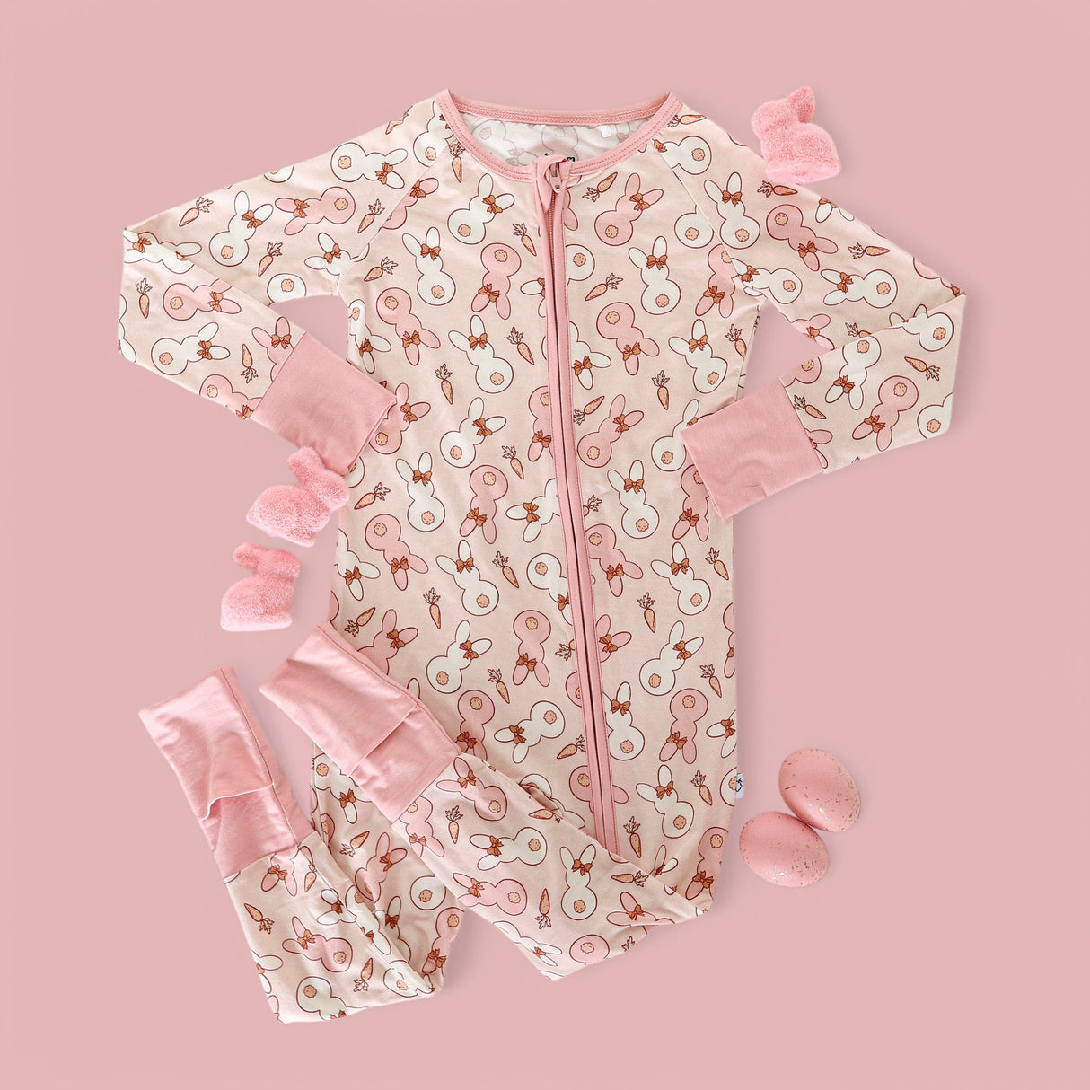 BUNNIES AND BOWS DREAM ROMPER from DREAM BIG LITTLE CO
