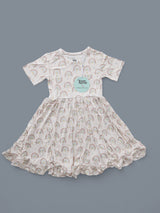 EXCLUSIVE RALEIGH'S RAINBOWS DREAM RUFFLE DRESS from DREAM BIG LITTLE CO