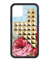 Blue Floral Stud iPhone Case from Wildflower Cases