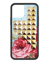 Blue Floral Stud iPhone Case from Wildflower Cases
