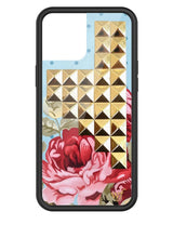 Blue Floral Stud iPhone Case from Wildflower Cases