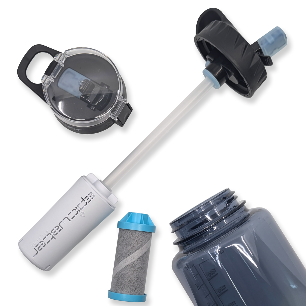 The Answer 2.0 | Compatible With Hydro Flask, Nalgene, and More! from Epic Water Filters USA