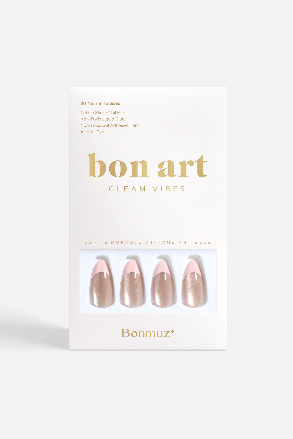 Ballet Quartz | Soft & Durable Press-On Nails from Bonmuz