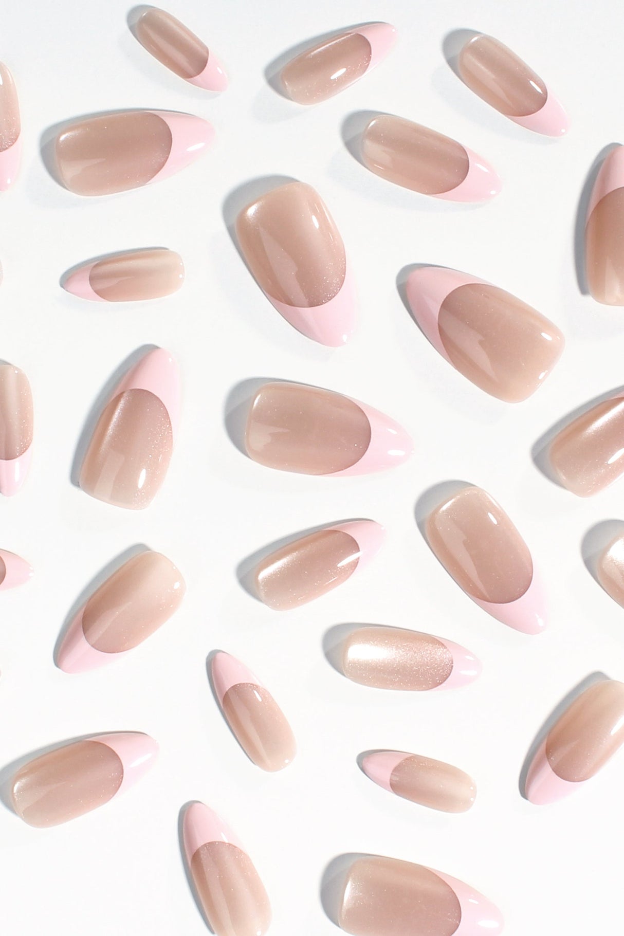 Ballet Quartz | Soft & Durable Press-On Nails from Bonmuz