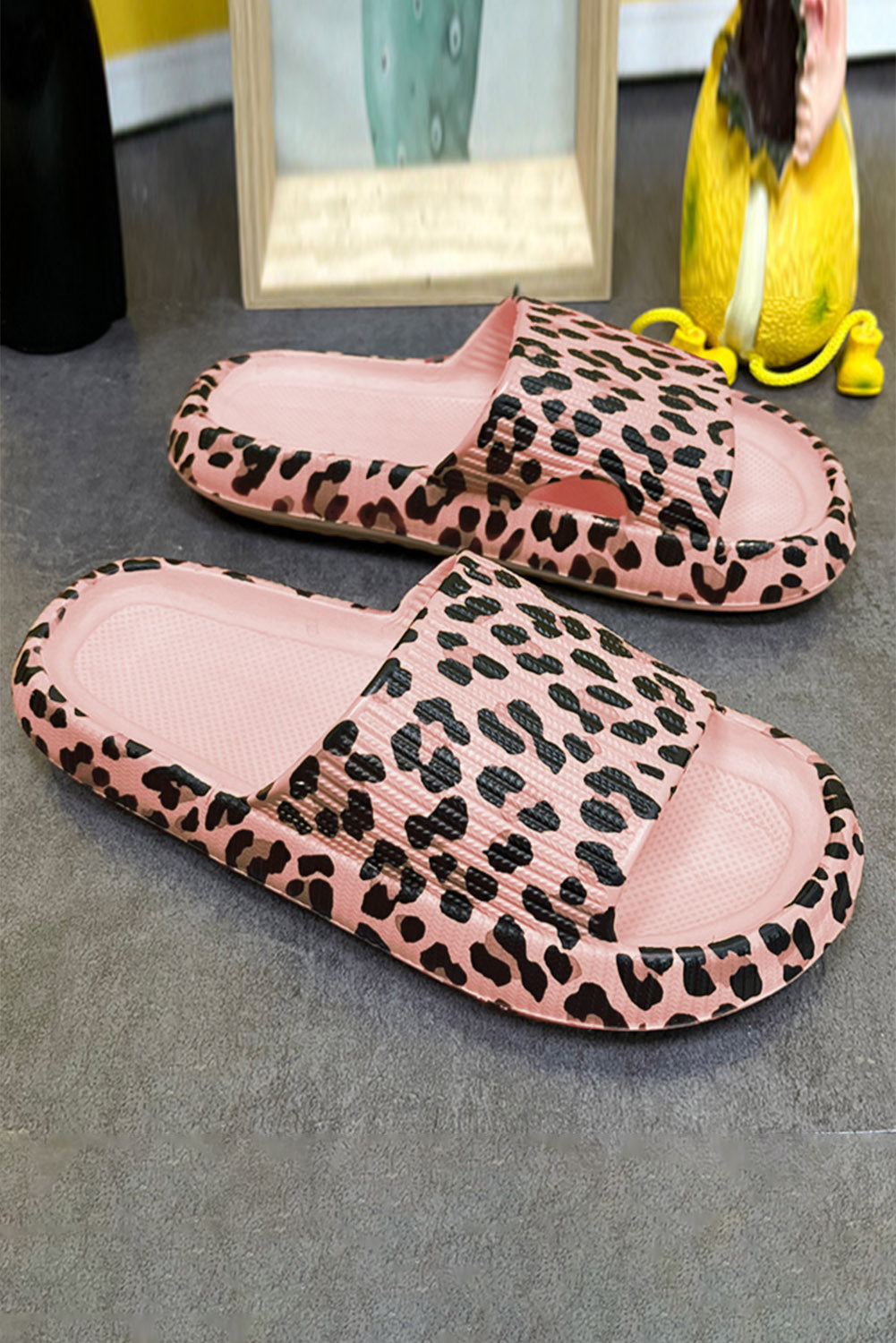 Thick Sole Slip On Slippers from Threaded Pear