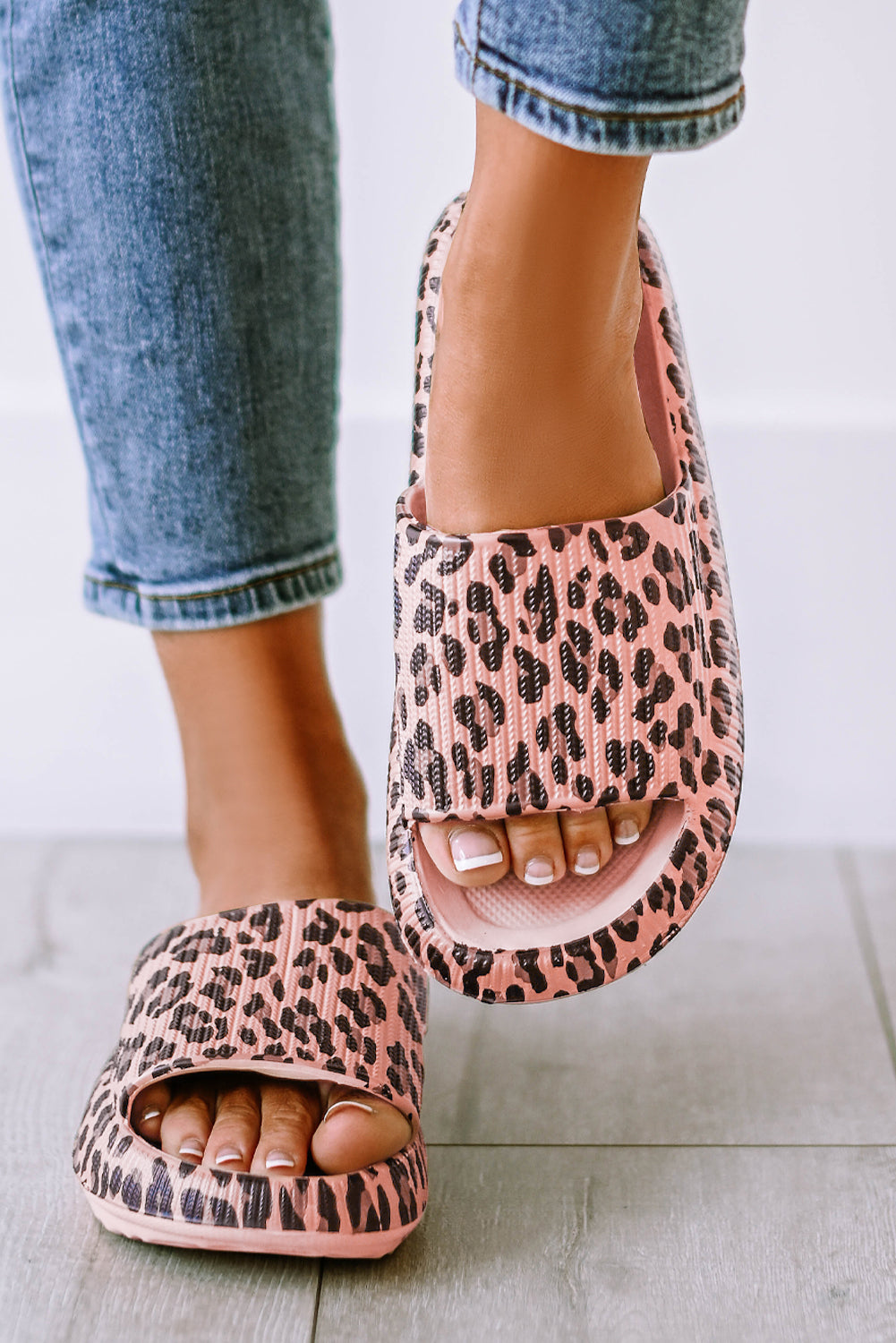 Thick Sole Slip On Slippers from Threaded Pear