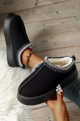 Jade Suede Plush Lined Snow Boots from Threaded Pear