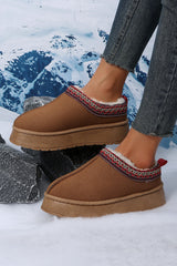 Jade Suede Plush Lined Snow Boots from Threaded Pear