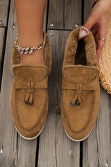 Nyla Furry Lined Slippers from Threaded Pear