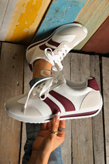 Karter Breathable Lace-up Sneakers from Threaded Pear