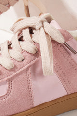 Raina Two Tone Lace-up Sneakers from Threaded Pear