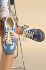 Raina Two Tone Lace-up Sneakers from Threaded Pear