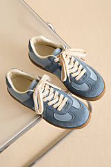 Raina Two Tone Lace-up Sneakers from Threaded Pear