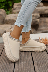 Millie Plush Winter Clog Slippers from Threaded Pear