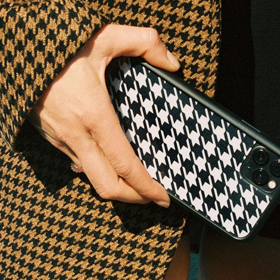Houndstooth iPhone Case from Wildflower Cases