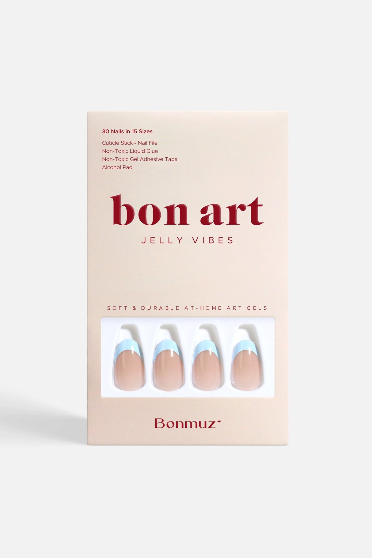 Cloudline | Soft & Durable Press-On Nails from Bonmuz