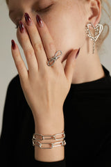 Berry Cocoa Drip | Soft & Durable Press-On Nails from Bonmuz