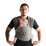 Baby K'tan Breeze Baby Carrier | Charcoal from Baby K'tan
