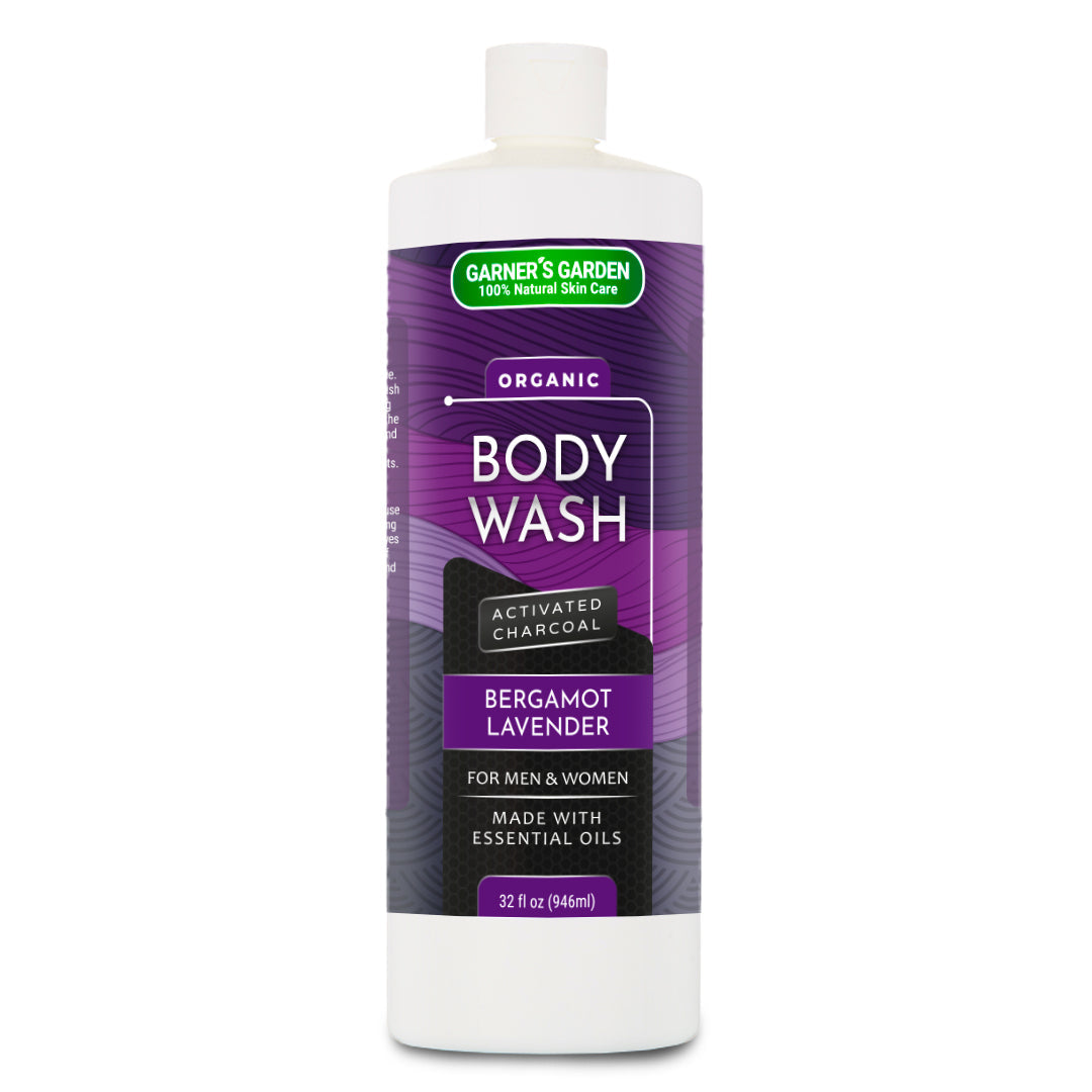 Activated Charcoal Organic Body Wash from Garner's Garden