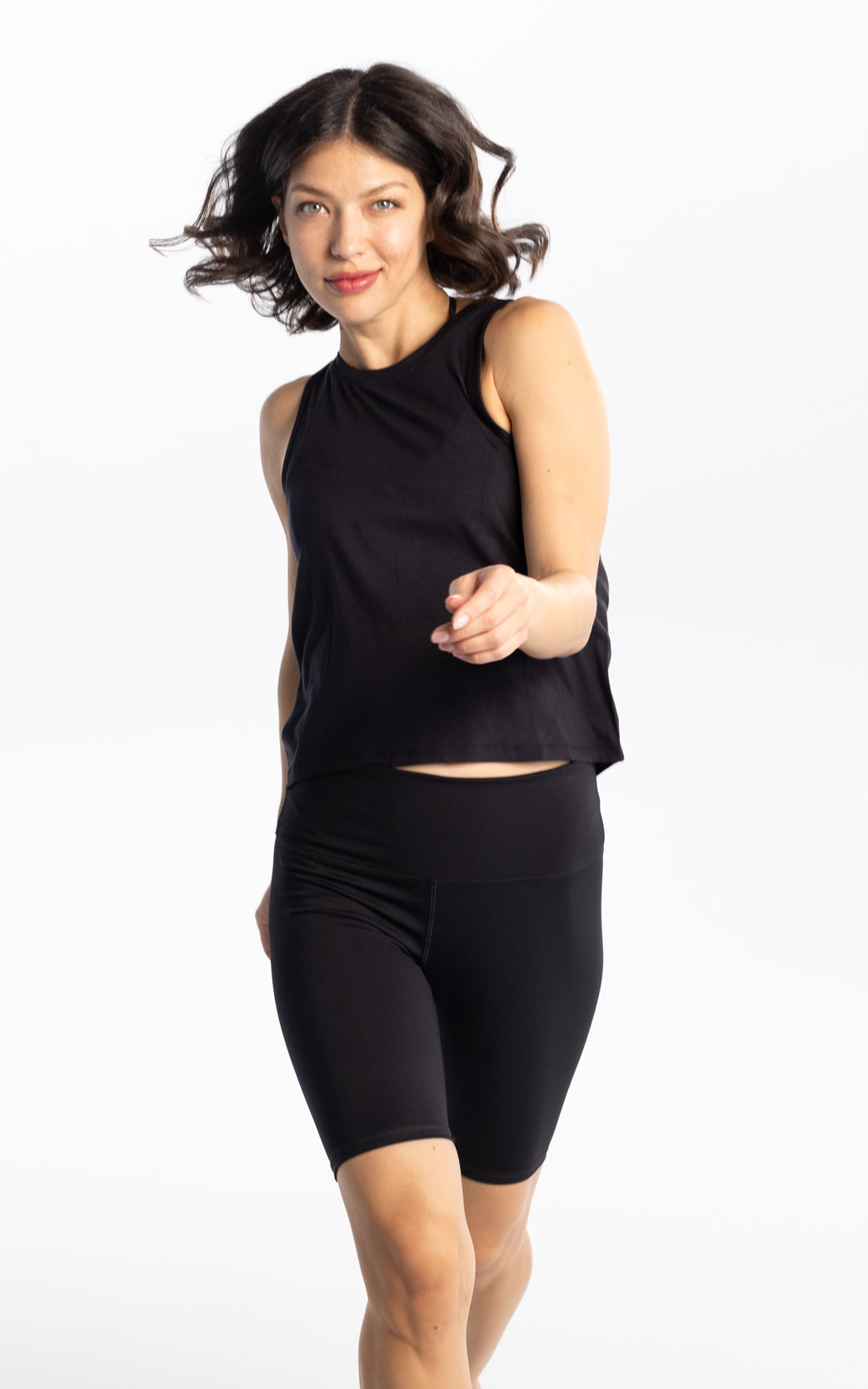 BLACK NEW LUX BIKE SHORT