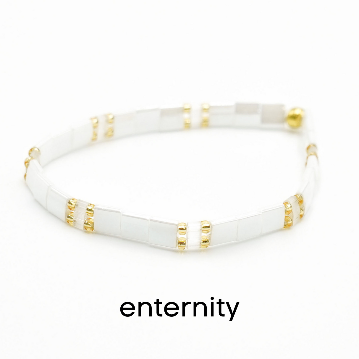 BLACK & GOLD - Tila Bead Bracelets from Mack & Rex