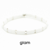 BLACK & SILVER - Tila Bead Bracelets from Mack & Rex