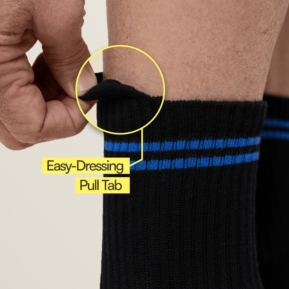 Everyday Gripper Socks 3-Pack from Joe & Bella