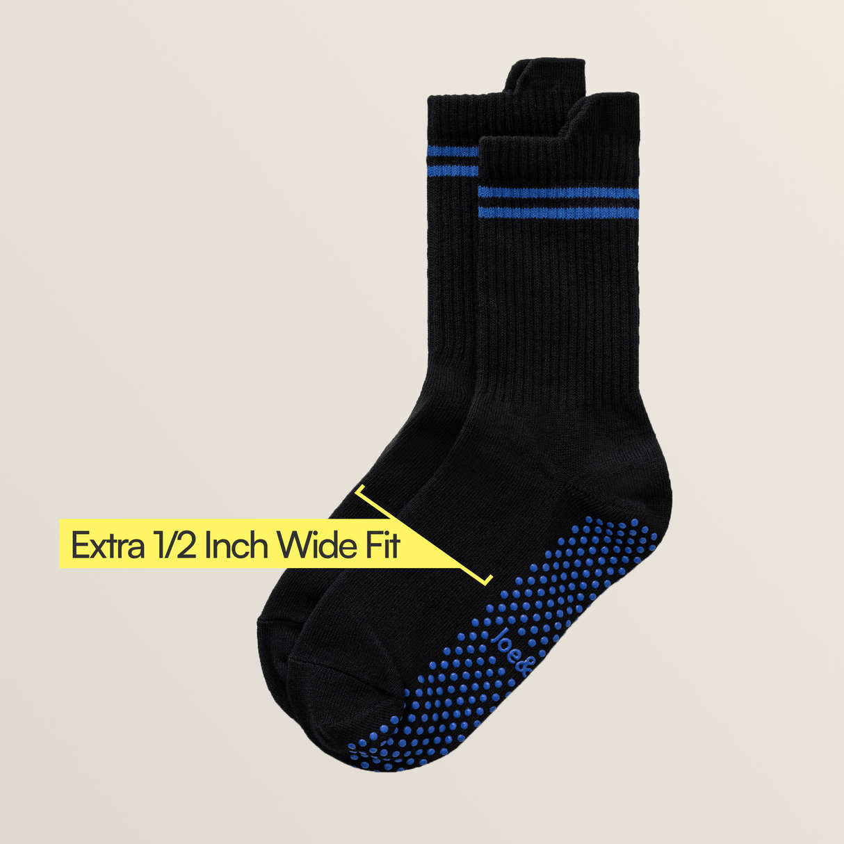 Everyday Gripper Socks 3-Pack from Joe & Bella
