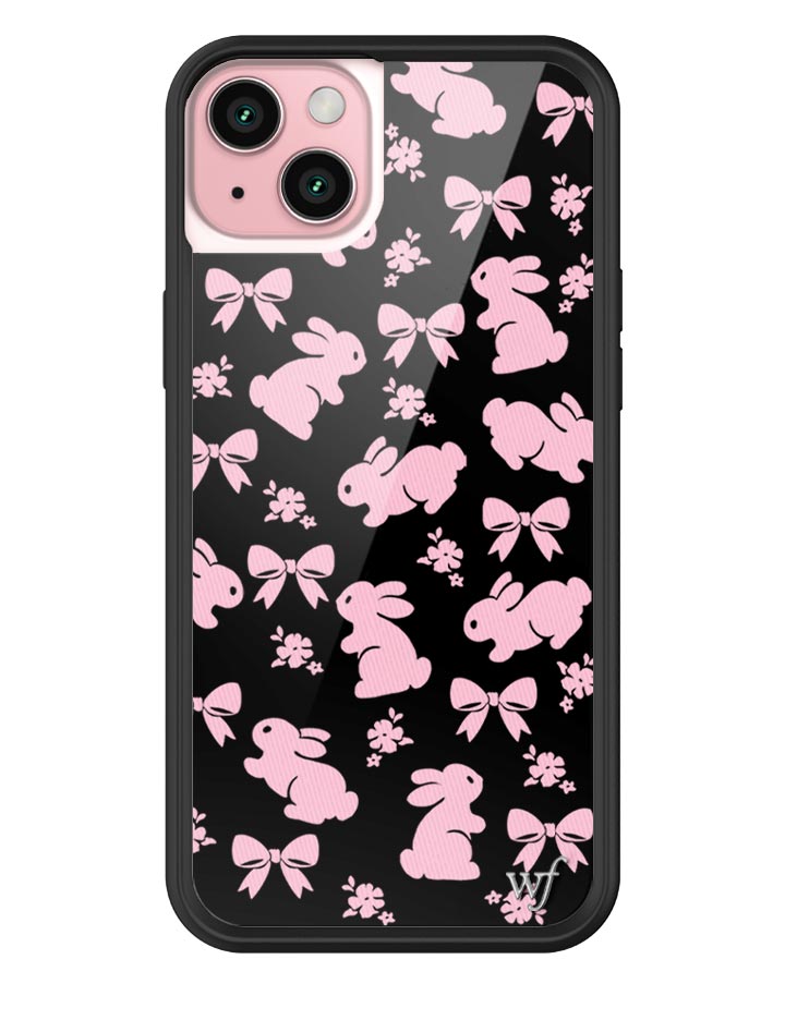 Pink Bunnies iPhone Case from Wildflower Cases