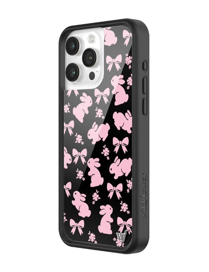 Pink Bunnies iPhone Case from Wildflower Cases