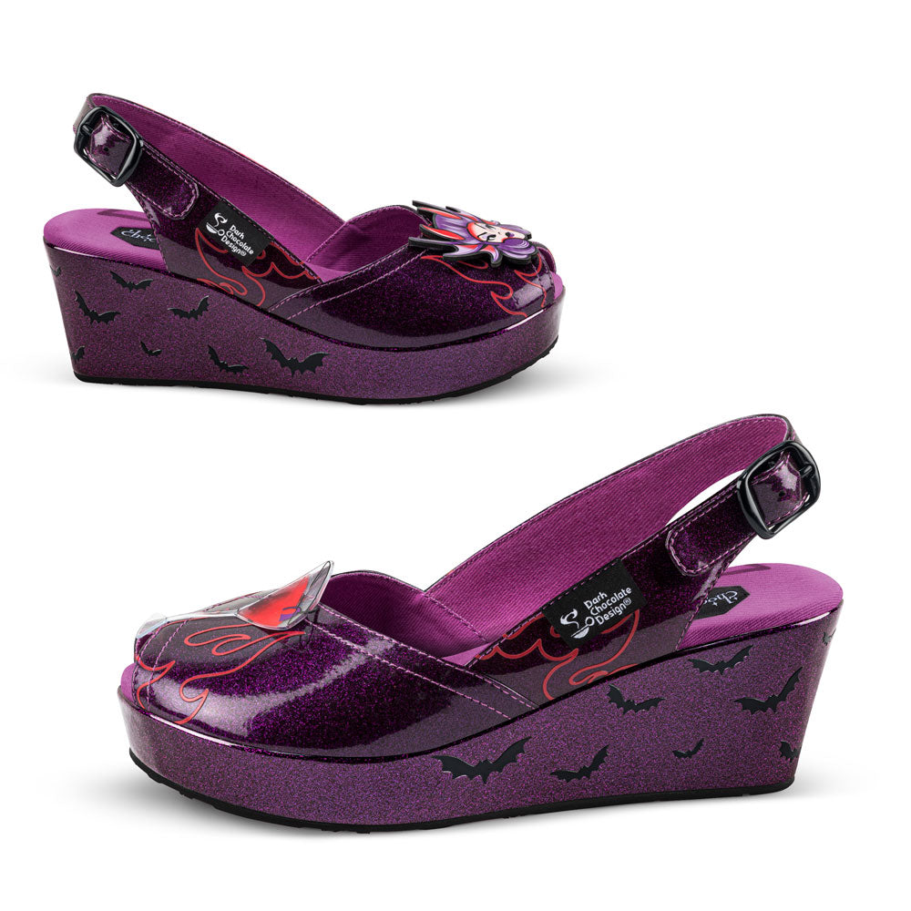 Chocolaticas® Bloody Mary Women's Mary Jane Sandal From Hot Chocolate Design