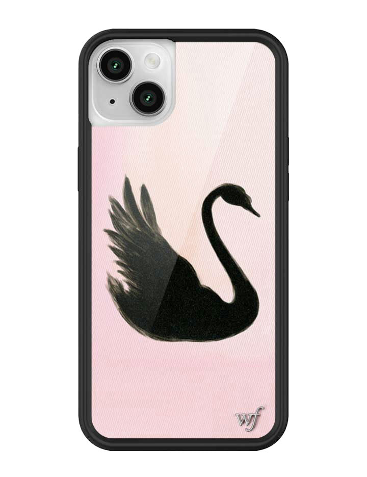 Black Swan iPhone Case from Wildflower Cases
