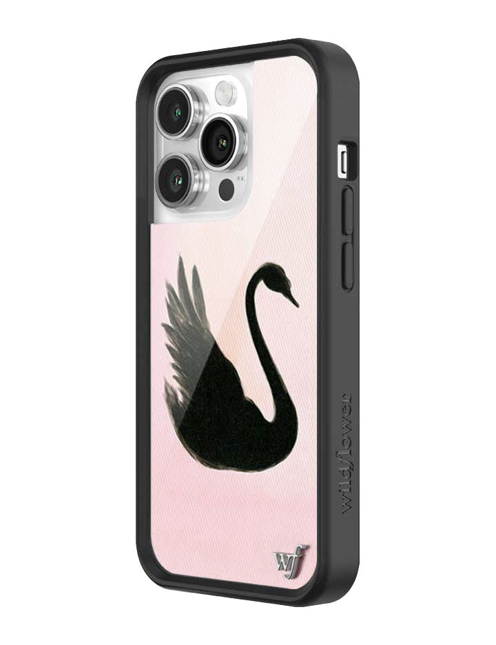 Black Swan iPhone Case from Wildflower Cases