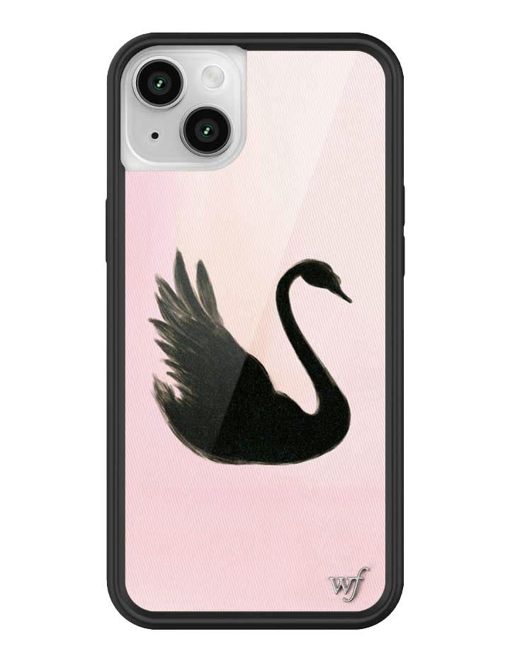 Black Swan iPhone Case from Wildflower Cases