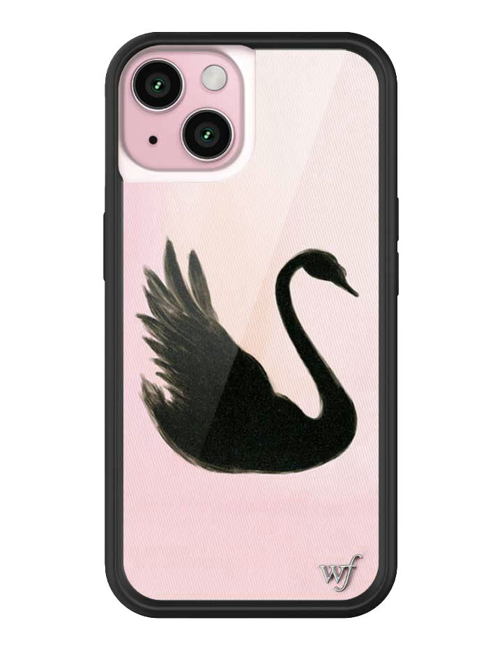 Black Swan iPhone Case from Wildflower Cases