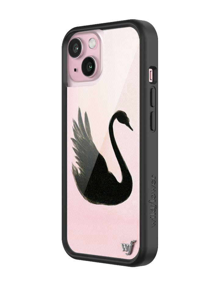 Black Swan iPhone Case from Wildflower Cases