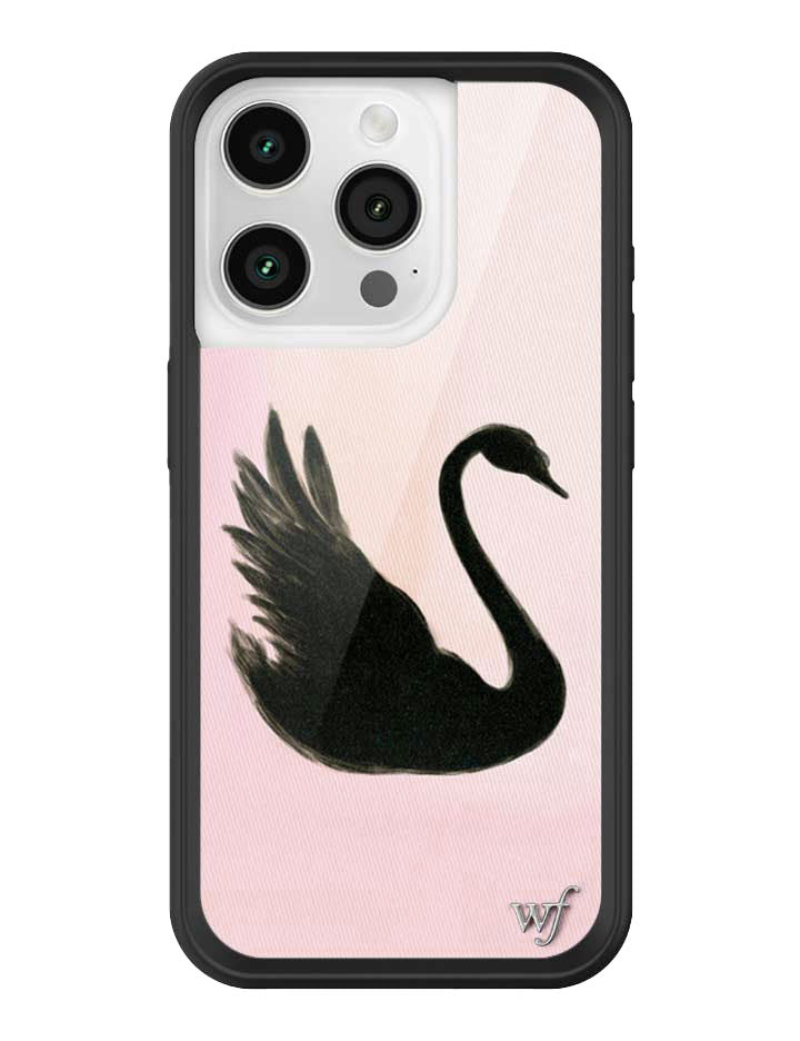 Black Swan iPhone Case from Wildflower Cases