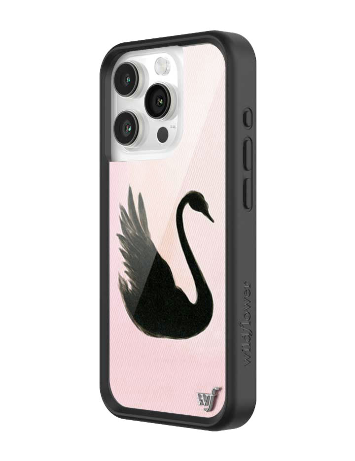 Black Swan iPhone Case from Wildflower Cases