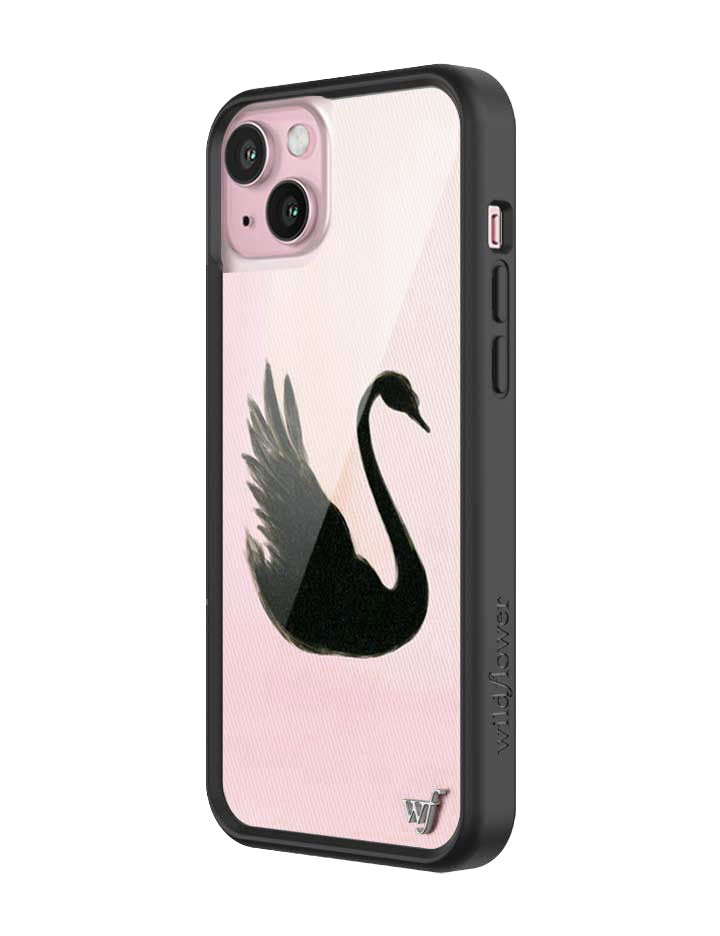 Black Swan iPhone Case from Wildflower Cases