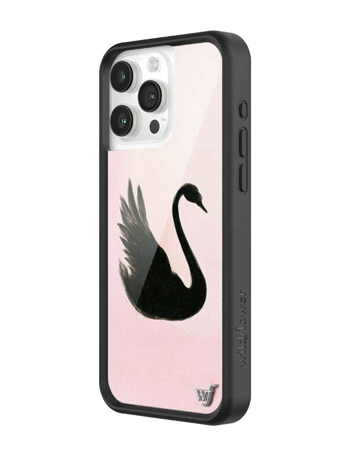 Black Swan iPhone Case from Wildflower Cases