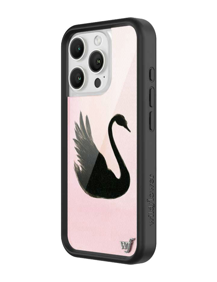 Black Swan iPhone Case from Wildflower Cases
