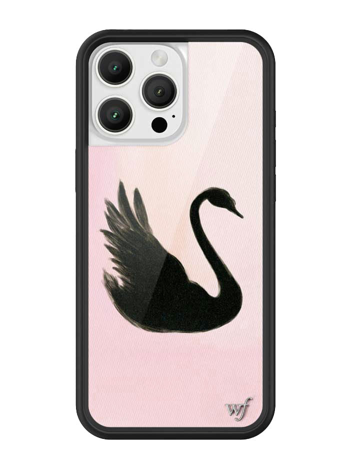 Black Swan iPhone Case from Wildflower Cases
