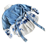 'BLUE SWIRLS' DENIM JACKET from Wren + Glory