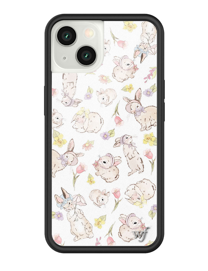 Bunnies in Bonnets iPhone Case from Wildflower Cases